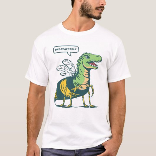 Biene-Brüll-Selbst T-Shirt (Vorderseite)