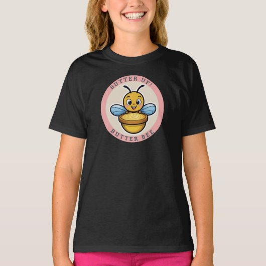 Biene, Butter Bee Lovers T-Shirt (Vorderseite)