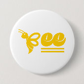 Biene Button (Vorderseite)