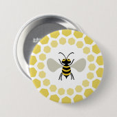 Biene Button (Vorne & Hinten)