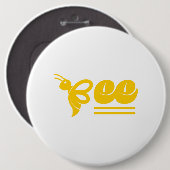 Biene Button (Vorne & Hinten)