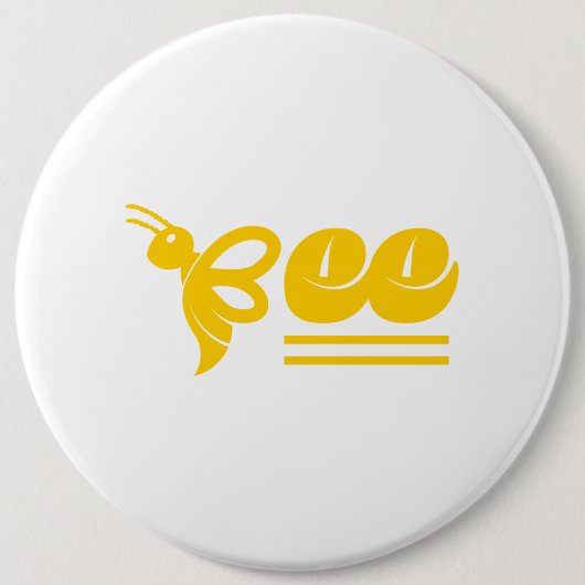 Biene Button (Vorderseite)