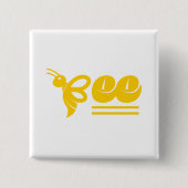 Biene Button (Vorderseite)