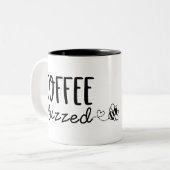 Biene Buzzed Bumblebee Tasse (Vorderseite Links)