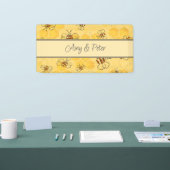 Biene Buzzing Honey Bees Niedlich Banner (Messe)