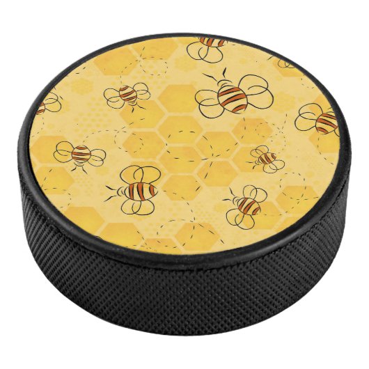 Biene Buzzing Honey Bees Niedlich Eishockey Puck (3/4)