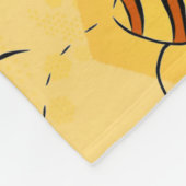 Biene Buzzing Honey Bees Niedlich Fleecedecke (Ecke)
