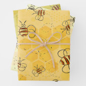 Biene Buzzing Honey Bees Niedlich Geschenkpapier Set (Beispiel)