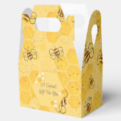 Biene Buzzing Honey Bees Niedlich Geschenkschachtel (Geöffnet)