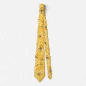 Biene Buzzing Honey Bees Niedlich Krawatte (Vorderseite)