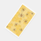Biene Buzzing Honey Bees Niedlich Serviette (Ecke)