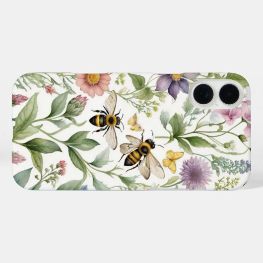 Biene Case-Mate iPhone Hülle (Rückseite (Horizontal))