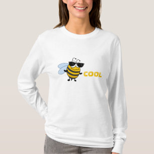 Biene Cool Funny Trendy Bee Customizable Girl's T-Shirt