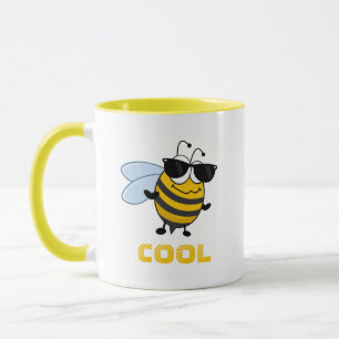 Biene Cool   Funny Trendy Bee individuell anpassba Tasse