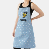 Biene Cool | Funny Trendy Bee Polka Dot Personalis Schürze (InSitu)