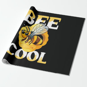 Biene Cool Geschenkpapier