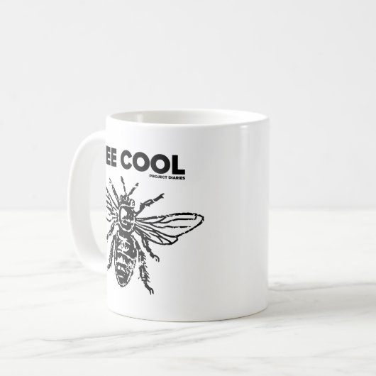 Biene cool kaffeetasse (Vorderseite Links)