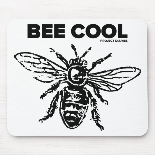Biene cool mousepad (Vorne)