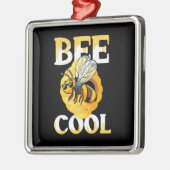 Biene Cool Ornament Aus Metall (Links)