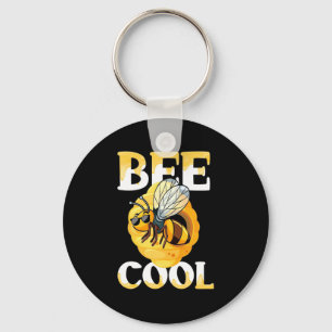 Biene Cool Schlüsselanhänger