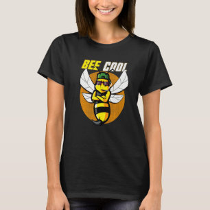 Biene Coole Bee Outfit Biene Männerfrauen T-Shirt