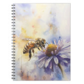 Biene & Daisy Spiral Notebook Notizblock (Vorderseite)