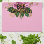 Biene dankbar geschirrtuch (Gefaltet)