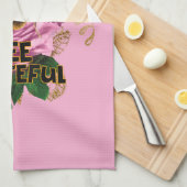 Biene dankbar geschirrtuch (Viertel Falte)