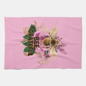 Biene dankbar geschirrtuch (Horizontal)