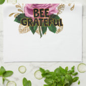 Biene dankbar geschirrtuch (Gefaltet)