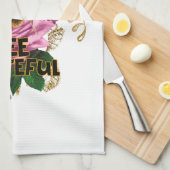 Biene dankbar geschirrtuch (Viertel Falte)