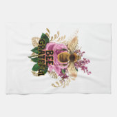 Biene dankbar geschirrtuch (Horizontal)