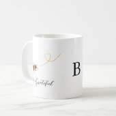 Biene dankbar kaffeetasse (Vorderseite Links)