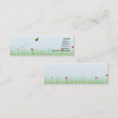 Biene - dünn mini visitenkarte (Vorne/Hinten)