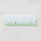 Biene - dünn mini visitenkarte (Rückseite)