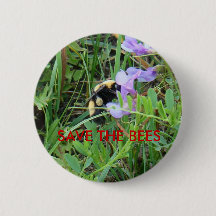 Biene F2 auf lila Wildblumen