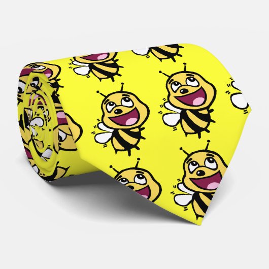 Biene fantastisch krawatte (Gerollt)