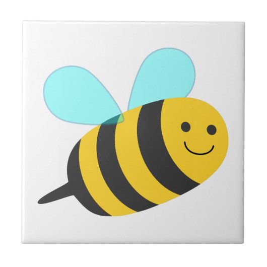 Biene Fliese (Vorderseite)