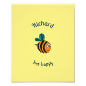 Biene Fotodruck (Vorne)