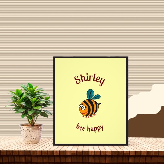 Biene Fotodruck