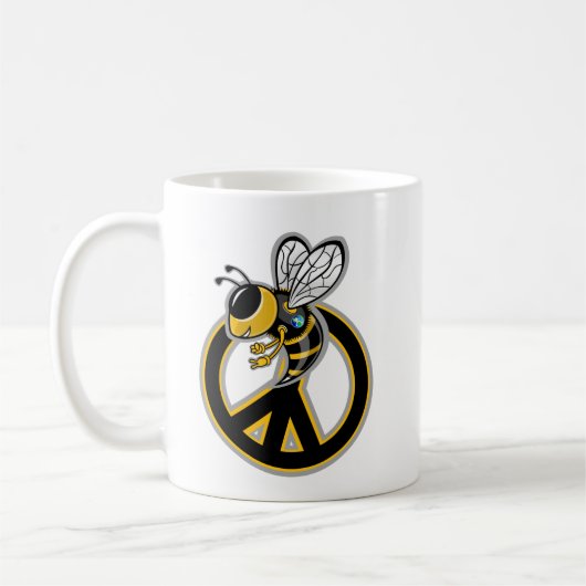 BIENE FRIEDEN  KAFFEETASSE (Links)