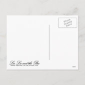Biene fröhlich, Postkarte (Rückseite)