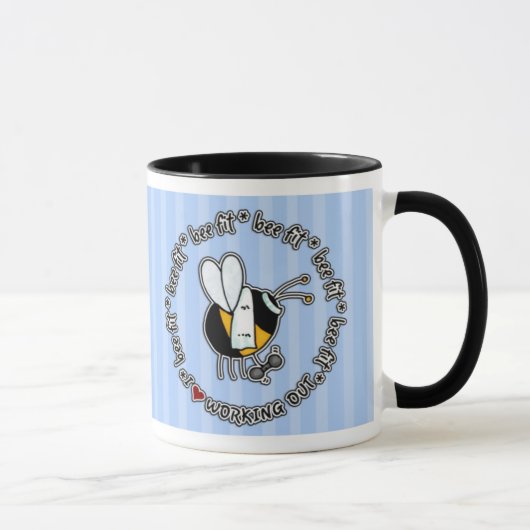 Biene gepasst - Ausarbeiten der Tasse (Rechts)