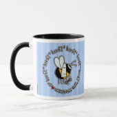 Biene gepasst - Ausarbeiten der Tasse (Links)