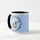 Biene gepasst - Ausarbeiten der Tasse (Vorderseite Links)