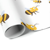 Biene Geschenkpapier (Rolleneckpunkt)