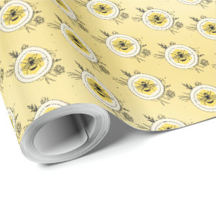 Biene Geschenkpapier