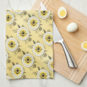 Biene Geschirrtuch (Viertel Falte)