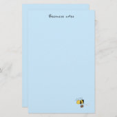 Biene, getirte Stressbeere, Briefkasten Briefpapier (Vorne/Hinten)