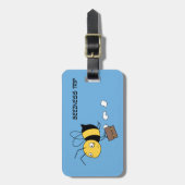 Biene, getirte Stressbeere, Briefkasten Gepäckanhänger (Vorderseite vertikal)